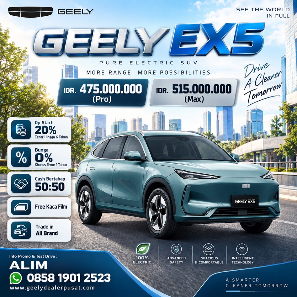 PROMO GEELY EX5 JAKARTA 2026